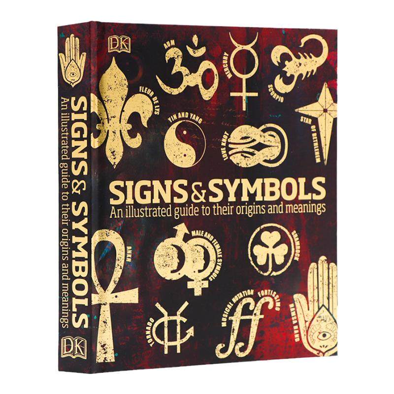 进口英文原版 DK百科全书 符号与象征 Signs and Symbols 人类宇宙神话传说宗教符号含义图解 秘密语言指南科普读物 全彩精装
