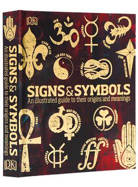 进口英文原版 DK百科全书 符号与象征 Signs and Symbols 人类宇宙神话传说宗教符号含义图解 秘密语言指南科普读物 全彩精装