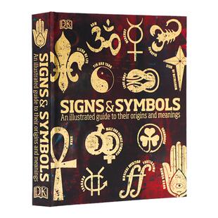 进口英文原版 DK百科全书 符号与象征 Signs and Symbols 人类宇宙神话传说宗教符号含义图解 秘密语言指南科普读物 全彩精装