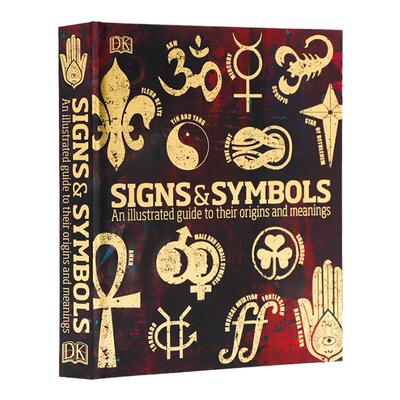 进口英文原版 DK百科全书 符号与象征 Signs and Symbols 人类宇宙神话传说宗教符号含义图解 秘密语言指南科普读物 全彩精装
