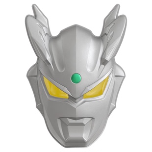 灵动创想正版奥特曼面具无毒迪迦赛罗怪兽头盔头套不发光男孩玩具