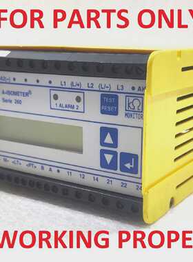 BENDER A-ISOMETER SERIE 260 INSULATION MONITORING DEVICE IRD