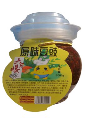 六月原味黄豆酱郑场稀饭