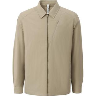 本来BENLAI男士防泼水夹克羽绒服25秋新款轻薄翻领外套BRM150001