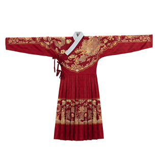 大明朝飞鱼服锦衣卫绣春刀男女士款国风明制贴里汉服曳撒蟒袍秋冬