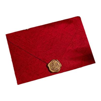 复古信封高级感浪漫精致表白手写信情书简约生日贺卡送情侣送男女友信纸加信封套装毕业季成人礼封口火漆印章