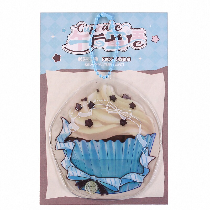 谷的Time现货 午后蜜语蛋糕原创谷美亚克力吧唧徽章徽章PVC收纳袋