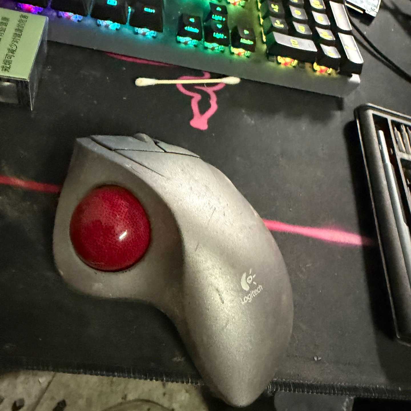 议价二手Logitech火星轨迹球
