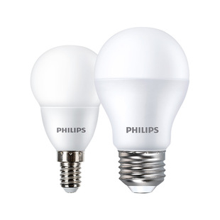 飞利浦led灯泡家用节能灯e27大螺口e14光源螺旋球泡超亮照明电灯