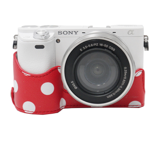 可爱相机包相机套半套底座适用于佳能M50R50R100R7索尼A6400ZVE10