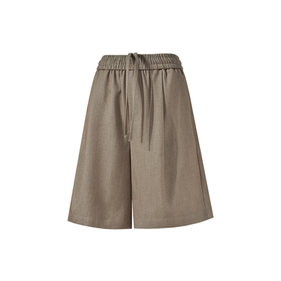 潮流纯色休闲短裤男情侣款五分裤