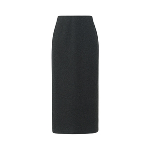 歌莉娅半身裙女秋冬2025新款高级感巨好看高腰包臀裙子1ECR2D06B