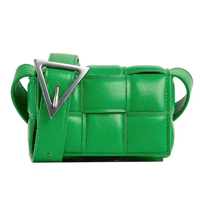 国内现货Bottega Veneta经典编织mini枕头包CASSETTE Intreccio