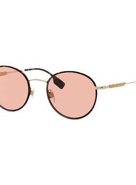 博柏利遮阳圆形休闲中性墨镜