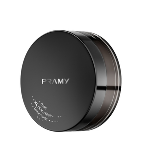 PRAMY柏瑞美大码散粉双色补光蜜粉饼防水控油持妆不卡粉定妆喷雾