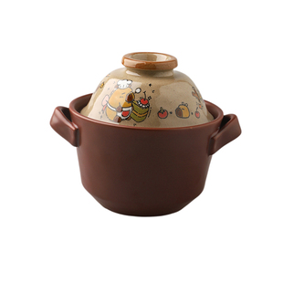 舍里一人食砂锅创意炖锅家用煲汤锅燃气灶专用耐高温陶瓷煲仔饭锅