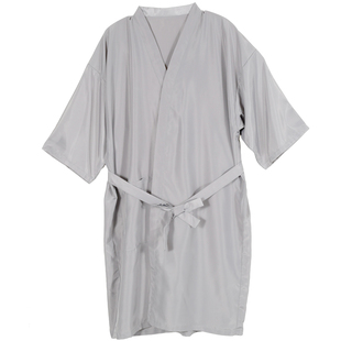 美发店客袍染发衣服理发店高档烫染顾客服剪发和服网红款定制LOGO