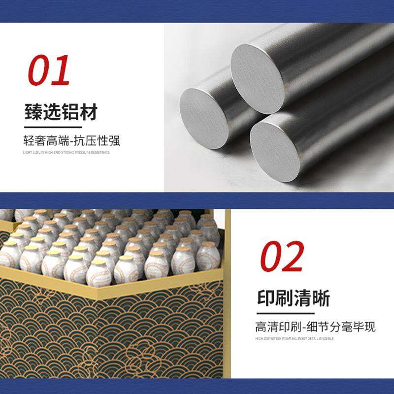 商超货架样板间食品百货商品展示架可拆分组合便利店分层陈列货架