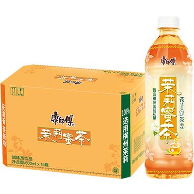 康师傅冰红茶茉莉蜜茶天然槐花蜜