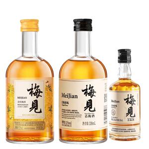 梅见青梅酒12度330ml金桂梅酒桂花风味梅子酒女士低度微醺果酒
