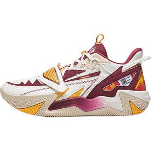 李宁童鞋怒放 TEAM V3篮球鞋男大童回弹耐磨防滑青少年中帮童鞋