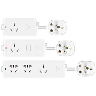 公牛10a转16a空调插座专用大功率插排插接拖线板大三孔16安转换器