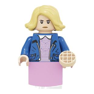 中国积木电视剧系列第三方怪奇物语儿童玩具魔神迈克十一拼插人仔