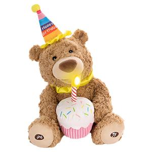 会唱生日快乐歌的小熊送闺蜜女生日礼物玩偶儿童女孩子高级感实用