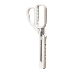 Raymay藤井ZACCC磁吸多功能剪刀开箱刀 快递裁纸开箱器 学生手工剪 耐磨耐用不易粘胶