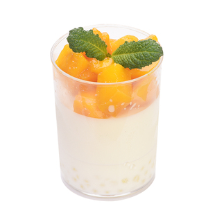 直筒慕斯杯果冻杯木糠杯布丁杯酒杯蛋糕杯塑料透明带盖一次性杯子