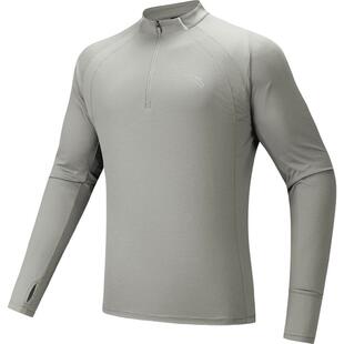 安踏跑步运动长袖t恤男2026春夏季健身训练运动服透气速干上衣