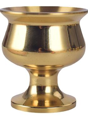 家用奉神茶杯黄铜酒杯供佛