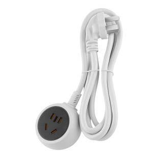 电源延长线插座家用10A两三脚插头多功能充电插板带线转换器插排