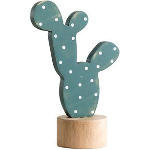 阿楹 ins奶油风电视壁龛餐边柜装饰仙人掌小摆件家居洞洞板展示架