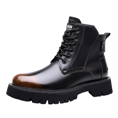 德国骆驼动感马丁靴男款真皮超火