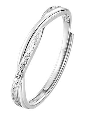 卡蒂罗无限依恋女戒开口戒指S925银轻奢时尚小众生日礼物送女友