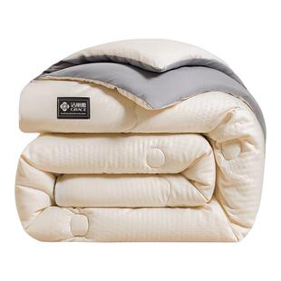 洁丽雅抗菌被子春秋被芯2026新款泡泡纱保暖被褥宿舍单双人空调被
