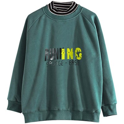 胖男童加绒卫衣加肥加大码