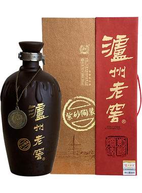 泸州老窖紫砂装白酒收藏用酒大曲
