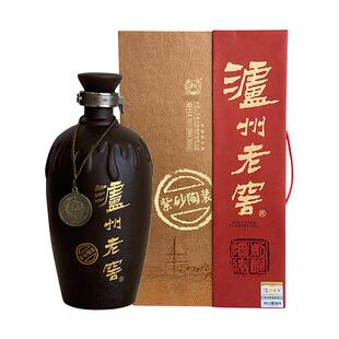 泸州老窖紫砂大曲紫砂陶装52度700ml浓香型白酒收藏聚会商务用酒