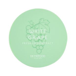 SKINFOOD思亲肤专卖青葡萄干粉饼控油定妆不脱妆自然肤色12G 韩国