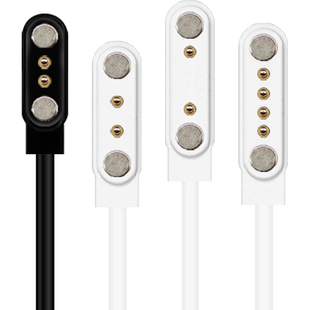 儿童电话手表智能运动手环手表通用245触点PIN针磁吸数据充电线器