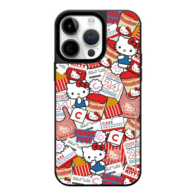 50周年KT猫零食贴纸适用于iPhone苹果18 17 16Pro Max手机壳iPhone12 13 14 15Pro/plus磁吸Air防摔保护壳套
