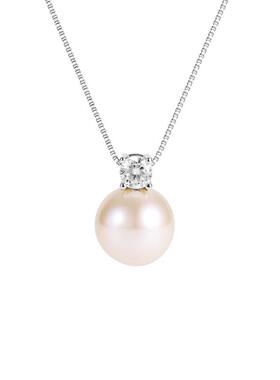 瑟拉蒙天然爱迪生珍珠项链925银