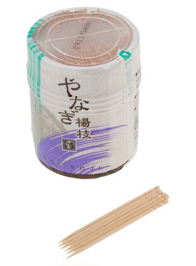 日本YANAGI木制定番杨枝牙签