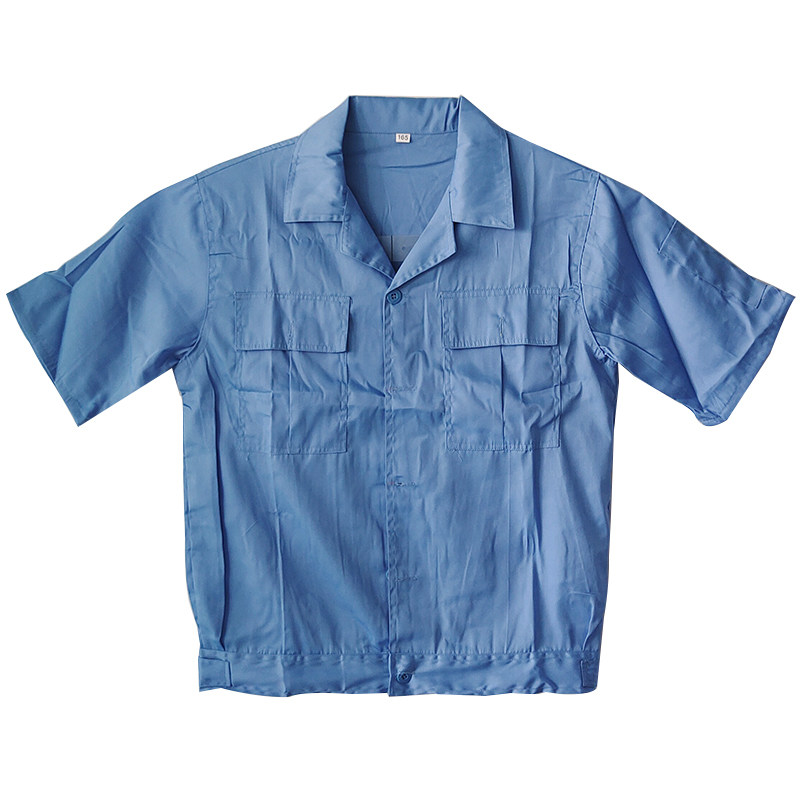 夏季工作服套装男长短袖厂家直销