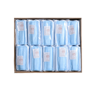 整箱口罩一次性批发三层成人防尘透气美容院餐饮专用口罩2000只