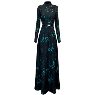 高端大气加绒巨好看的冬装连衣裙女2026新年轻奢气质显瘦长裙149