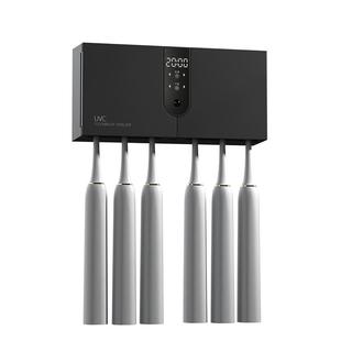 包警长牙刷消毒器紫外线烘干置物架高档电动双驱牙具刮胡刀收纳架