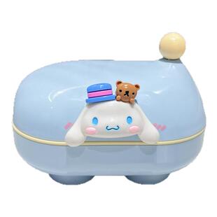 肥皂盒密封收纳带盖沥水家用学生宿舍网红款卡通大号台面香皂盒子